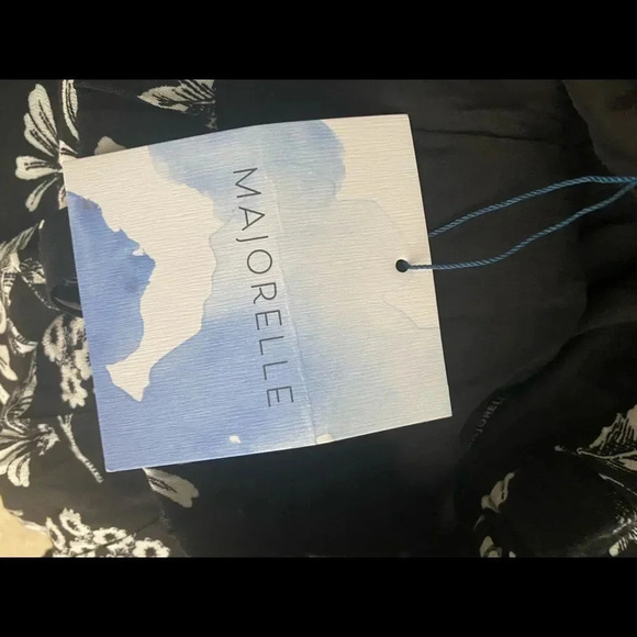 Majorelle Yasmin Cropped Pants in Black Woodland - Picture 6 of 8